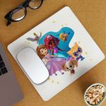 PC, gaming si accesorii - Periferice PC - Mousepad - Mousepad Sofia Ariel Sclipi Super Pisicute CoolTrend, 21x19cm - Infinity.ro