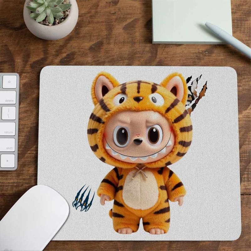 PC, gaming si accesorii - Periferice PC - Mousepad - Mousepad Labubu Tigru Jungla CoolTrend, 21x19cm - Infinity.ro