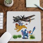 PC, gaming si accesorii - Periferice PC - Mousepad - Mousepad Bombardiro Crocodilo Garda Felina Meme CoolTrend, 21x19cm - Infinity.ro