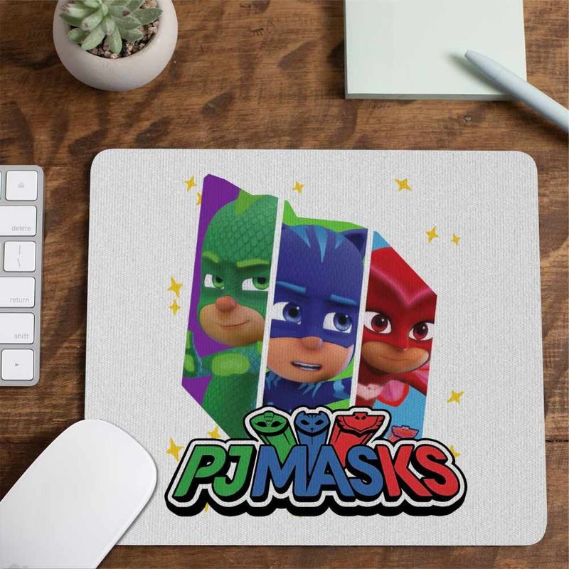 PC, gaming si accesorii - Periferice PC - Mousepad - Mousepad Eroi in Pijamale PJ Masks Team CoolTrend, 21x19cm - Infinity.ro