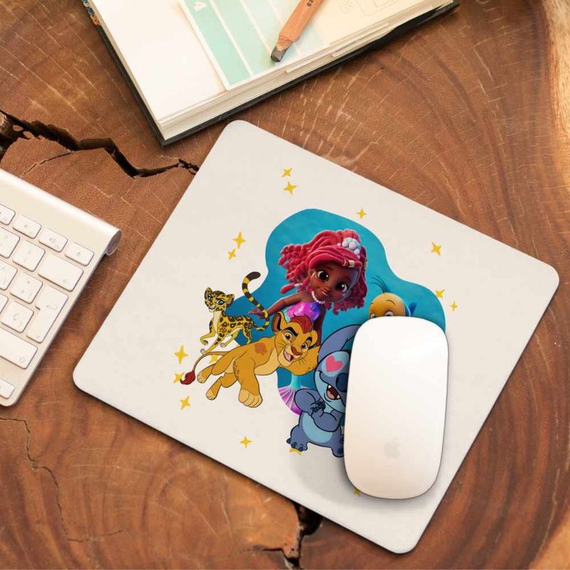 PC, gaming si accesorii - Periferice PC - Mousepad - Mousepad Ariel Stitch Garda Felina Fuli Kion CoolTrend, 21x19cm - Infinity.ro