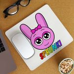 PC, gaming si accesorii - Periferice PC - Mousepad - Mousepad Sprunki Game Pink Music Game CoolTrend, 21x19cm - Infinity.ro