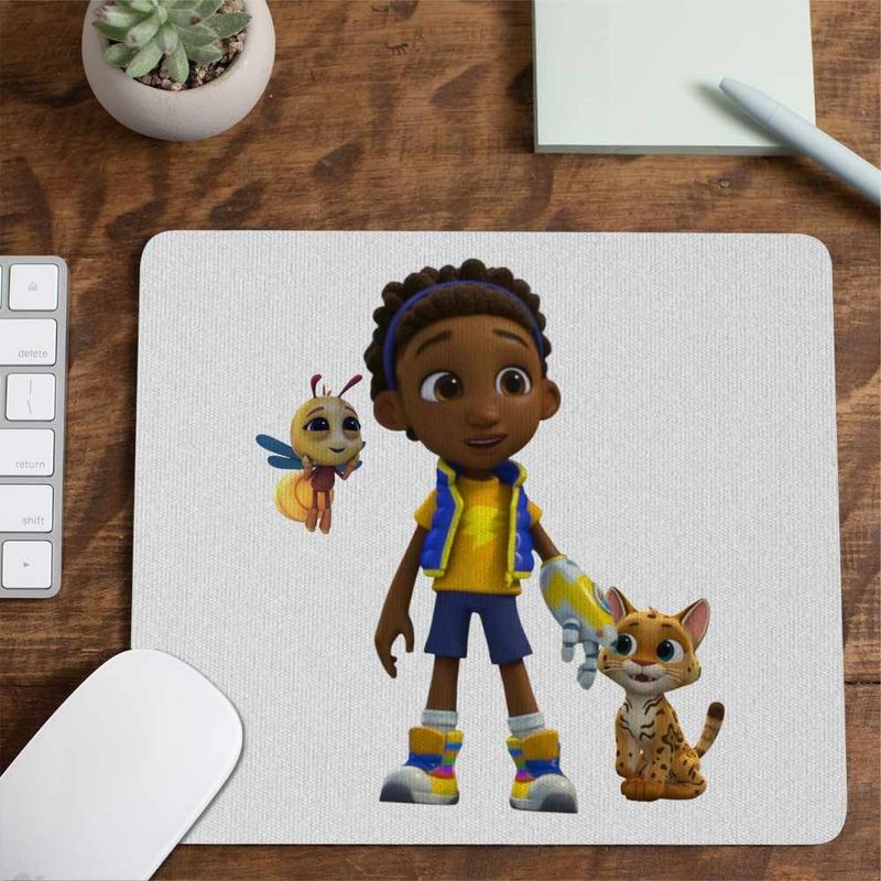 PC, gaming si accesorii - Periferice PC - Mousepad - Mousepad Robogobo Dax Creator Lider CoolTrend, 21x19cm - Infinity.ro