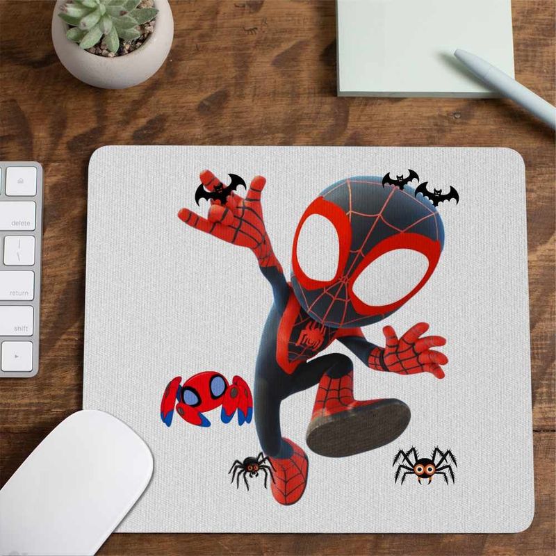 PC, gaming si accesorii - Periferice PC - Mousepad - Mousepad Spin Miles Morales Marvel CoolTrend, 21x19cm - Infinity.ro
