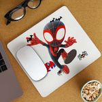 PC, gaming si accesorii - Periferice PC - Mousepad - Mousepad Spin Miles Morales Marvel CoolTrend, 21x19cm - Infinity.ro