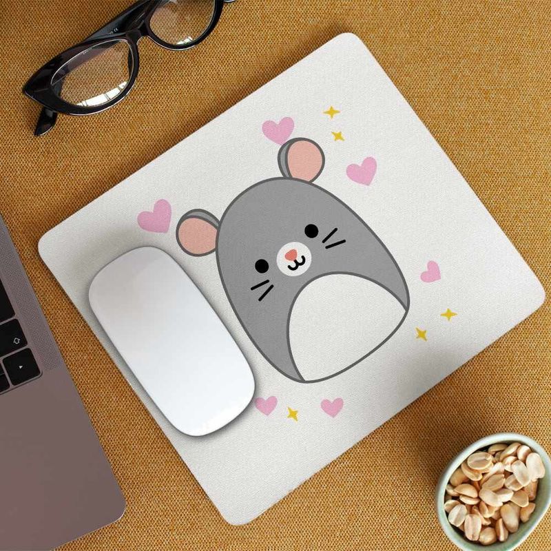 PC, gaming si accesorii - Periferice PC - Mousepad - Mousepad Squishmallows Soricel Mouse CoolTrend, 21x19cm - Infinity.ro