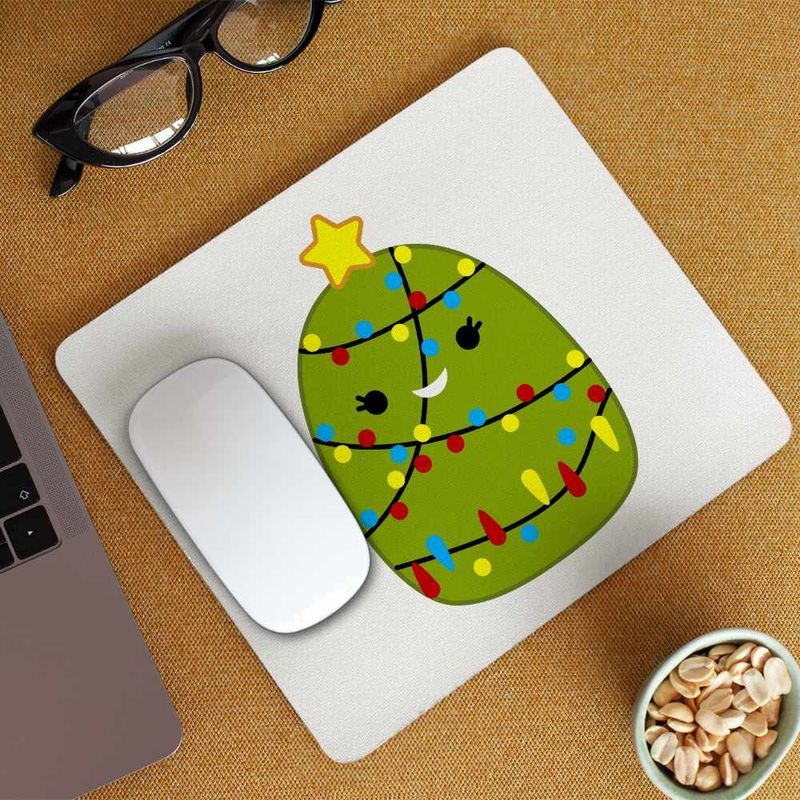 PC, gaming si accesorii - Periferice PC - Mousepad - Mousepad Squishmallows Brad Craciun Decembrie CoolTrend, 21x19cm - Infinity.ro