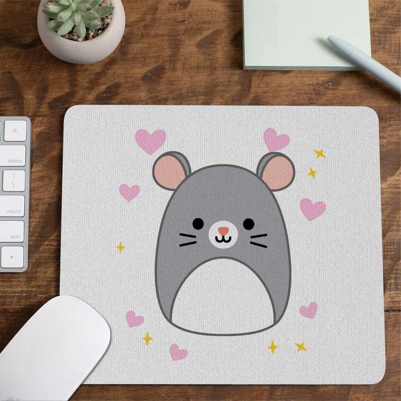 PC, gaming si accesorii - Periferice PC - Mousepad - Mousepad Squishmallows Soricel Mouse CoolTrend, 21x19cm - Infinity.ro