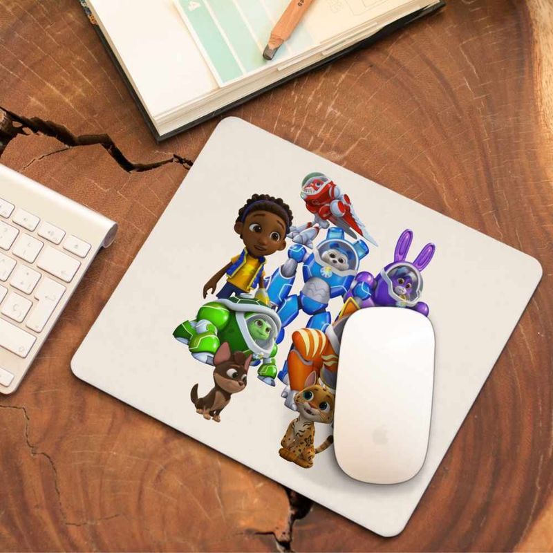 PC, gaming si accesorii - Periferice PC - Mousepad - Mousepad Robogobo All Team Roboti CoolTrend, 21x19cm - Infinity.ro