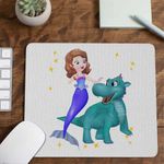 PC, gaming si accesorii - Periferice PC - Mousepad - Mousepad Sofia Intai Dragon, Sofia the First CoolTrend, 21x19cm - Infinity.ro