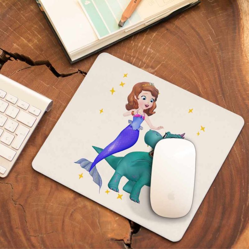 PC, gaming si accesorii - Periferice PC - Mousepad - Mousepad Sofia Intai Dragon, Sofia the First CoolTrend, 21x19cm - Infinity.ro