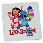 PC, gaming si accesorii - Periferice PC - Mousepad - Mousepad Lilo and Stitch Ice Cream CoolTrend, 21x19cm - Infinity.ro