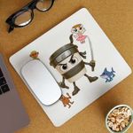 PC, gaming si accesorii - Periferice PC - Mousepad - Mousepad Cappuccino Assassino Italian Meme Brainrot Brain Rot CoolTrend, 21x19cm - Infinity.ro