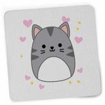 PC, gaming si accesorii - Periferice PC - Mousepad - Mousepad Squishmallows Pisica Cute CoolTrend, 21x19cm - Infinity.ro