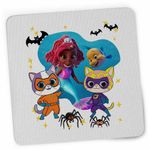 PC, gaming si accesorii - Periferice PC - Mousepad - Mousepad Super Pisicute Ghem Sclipi Ariel Mica Sirena CoolTrend, 21x19cm - Infinity.ro