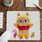 PC, gaming si accesorii - Periferice PC - Mousepad - Mousepad Labubu Winnie the Pooh Ursulet de plus CoolTrend, 21x19cm - Infinity.ro
