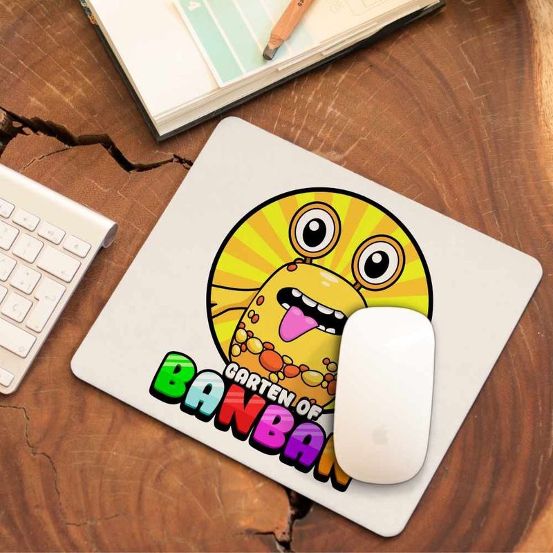 PC, gaming si accesorii - Periferice PC - Mousepad - Mousepad Gradina lui Banban Yellow Mars CoolTrend, 21x19cm - Infinity.ro