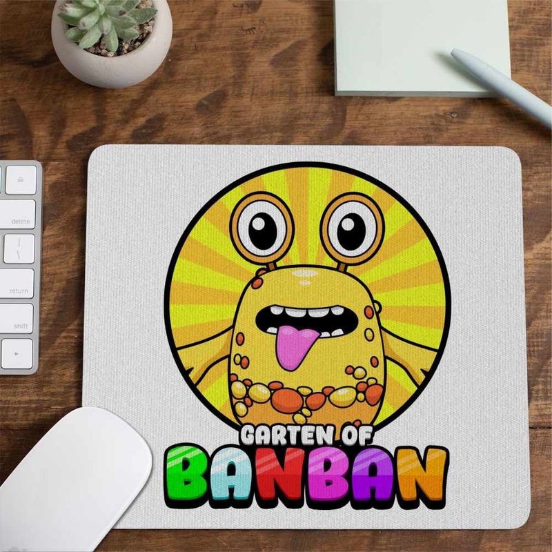 PC, gaming si accesorii - Periferice PC - Mousepad - Mousepad Gradina lui Banban Yellow Mars CoolTrend, 21x19cm - Infinity.ro