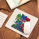 PC, gaming si accesorii - Periferice PC - Mousepad - Mousepad Pj Masks Eroi Pijamale Crew CoolTrend, 21x19cm - Infinity.ro