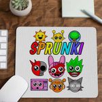PC, gaming si accesorii - Periferice PC - Mousepad - Mousepad Sprunki Horror Beats CoolTrend, 21x19cm - Infinity.ro