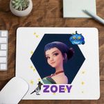 PC, gaming si accesorii - Periferice PC - Mousepad - Mousepad Huntrix Zoey Kpop Demon Hunters CoolTrend, 21x19cm,1 - Infinity.ro