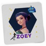PC, gaming si accesorii - Periferice PC - Mousepad - Mousepad Huntrix Zoey Kpop Demon Hunters CoolTrend, 21x19cm,1 - Infinity.ro