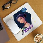 PC, gaming si accesorii - Periferice PC - Mousepad - Mousepad Huntrix Zoey Kpop Demon Hunters CoolTrend, 21x19cm,1 - Infinity.ro