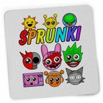 PC, gaming si accesorii - Periferice PC - Mousepad - Mousepad Sprunki Horror Beats CoolTrend, 21x19cm - Infinity.ro