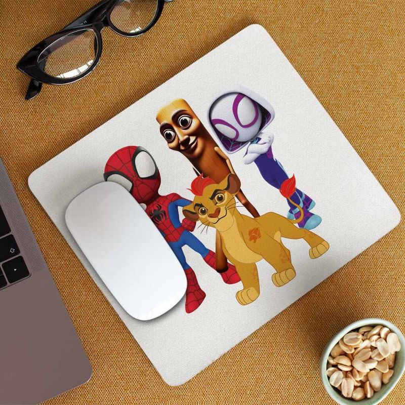 PC, gaming si accesorii - Periferice PC - Mousepad - Mousepad Tung Sahur Garda Felina Paienjenel TikTok CoolTrend, 21x19cm - Infinity.ro