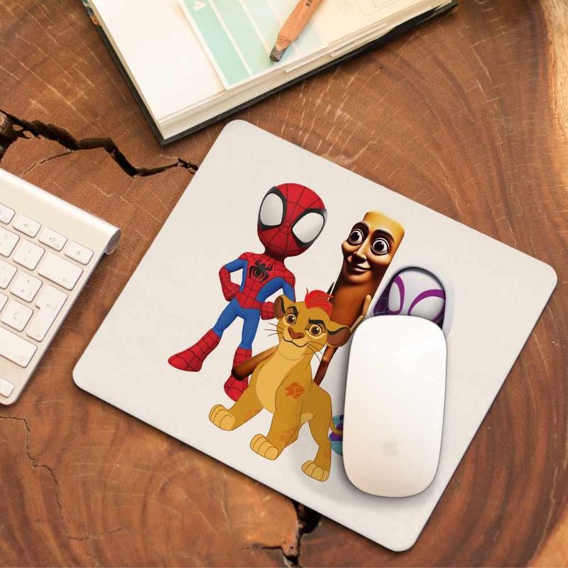 PC, gaming si accesorii - Periferice PC - Mousepad - Mousepad Tung Sahur Garda Felina Paienjenel TikTok CoolTrend, 21x19cm - Infinity.ro