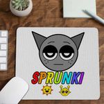 PC, gaming si accesorii - Periferice PC - Mousepad - Mousepad Sprunki Gray Song Music Game CoolTrend, 21x19cm - Infinity.ro