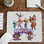 PC, gaming si accesorii - Periferice PC - Mousepad - Mousepad Super Pisicute All Team CoolTrend, 21x19cm - Infinity.ro