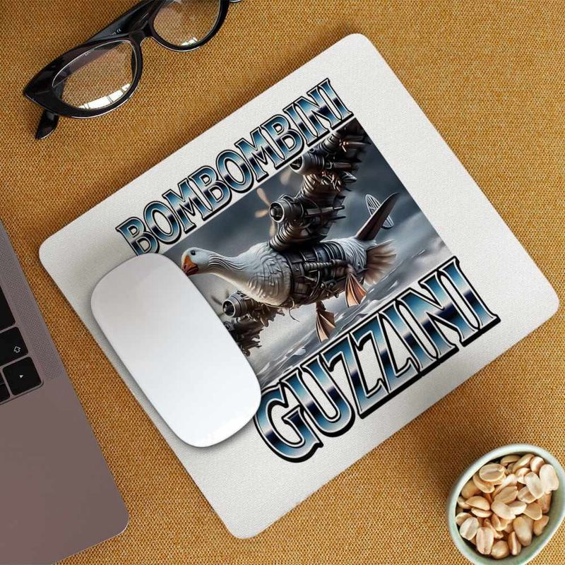 PC, gaming si accesorii - Periferice PC - Mousepad - Mousepad Bombombini Guzzini Italian Meme Brainrot Brain Rot CoolTrend, 21x19cm - Infinity.ro