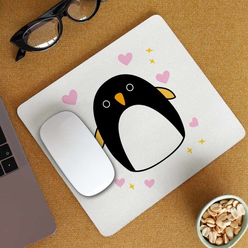 PC, gaming si accesorii - Periferice PC - Mousepad - Mousepad Squishmallows Pinguin Antartica CoolTrend, 21x19cm - Infinity.ro
