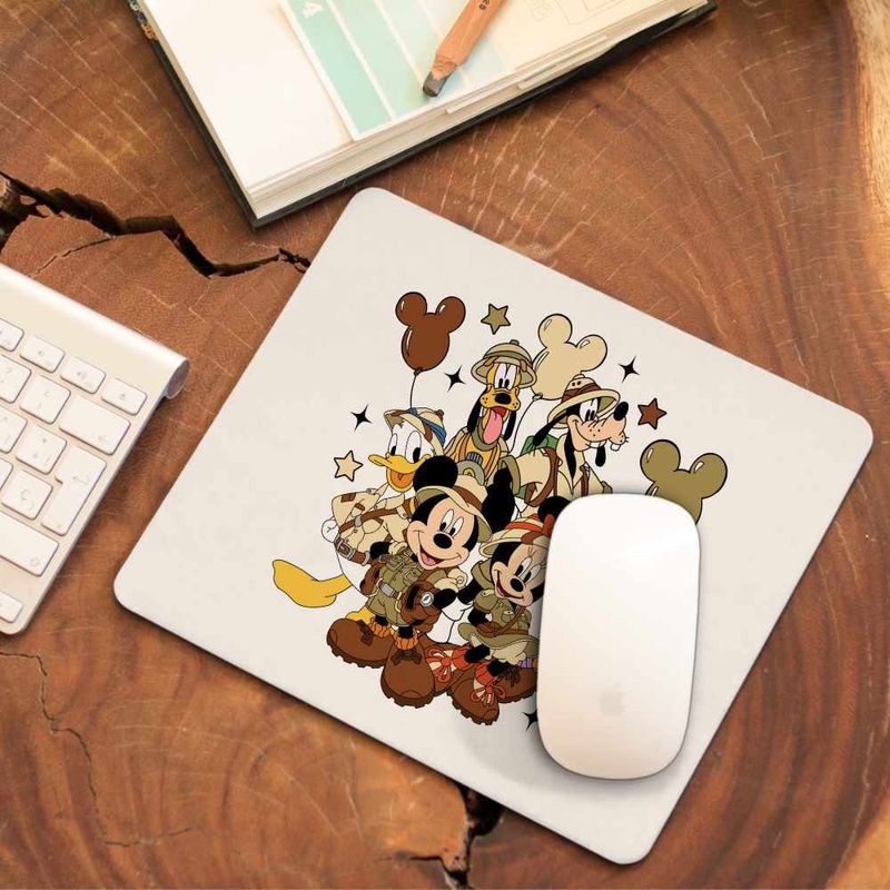 PC, gaming si accesorii - Periferice PC - Mousepad - Mousepad Mickey Mouse All Gang CoolTrend, 21x19cm - Infinity.ro