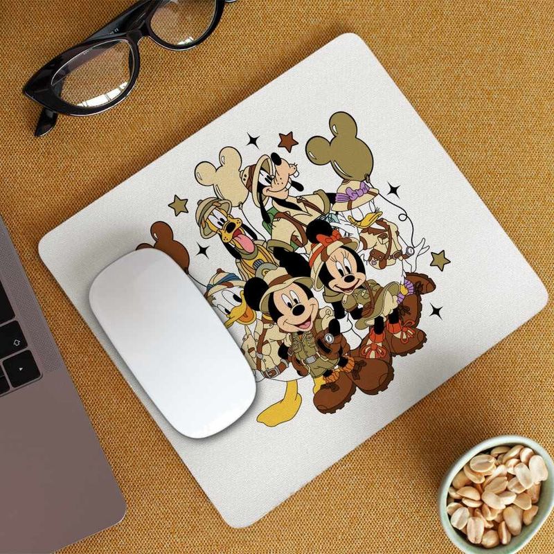 PC, gaming si accesorii - Periferice PC - Mousepad - Mousepad Mickey Mouse All Gang CoolTrend, 21x19cm - Infinity.ro
