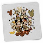 PC, gaming si accesorii - Periferice PC - Mousepad - Mousepad Mickey Mouse All Gang CoolTrend, 21x19cm - Infinity.ro