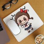 PC, gaming si accesorii - Periferice PC - Mousepad - Mousepad Labubu Annabelle Horror Chucky CoolTrend, 21x19cm - Infinity.ro