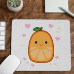 PC, gaming si accesorii - Periferice PC - Mousepad - Mousepad Squishmallows Portocala CoolTrend, 21x19cm - Infinity.ro