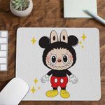 PC, gaming si accesorii - Periferice PC - Mousepad - Mousepad Labubu Mickey Mouse CoolTrend, 21x19cm - Infinity.ro