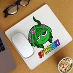 PC, gaming si accesorii - Periferice PC - Mousepad - Mousepad Sprunki Green Sound Music Game CoolTrend, 21x19cm - Infinity.ro