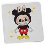 PC, gaming si accesorii - Periferice PC - Mousepad - Mousepad Labubu Mickey Mouse CoolTrend, 21x19cm - Infinity.ro