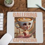 PC, gaming si accesorii - Periferice PC - Mousepad - Mousepad Ballerina Cappuccina Italian Meme Brainrot Brain Rot CoolTrend, 21x19cm - Infinity.ro