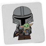 PC, gaming si accesorii - Periferice PC - Mousepad - Mousepad Mandalorian Grogu Baby Yoda Star Wars, 21x19cm - Infinity.ro