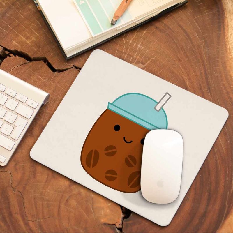 PC, gaming si accesorii - Periferice PC - Mousepad - Mousepad Squish mallows Cafea CoolTrend, 21x19cm - Infinity.ro