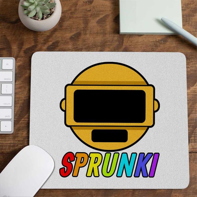 PC, gaming si accesorii - Periferice PC - Mousepad - Mousepad Sprunki Gold Sound Music Game CoolTrend, 21x19cm - Infinity.ro