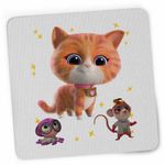 PC, gaming si accesorii - Periferice PC - Mousepad - Mousepad SuperKitties Ginny Super Pisicute CoolTrend, 21x19cm - Infinity.ro