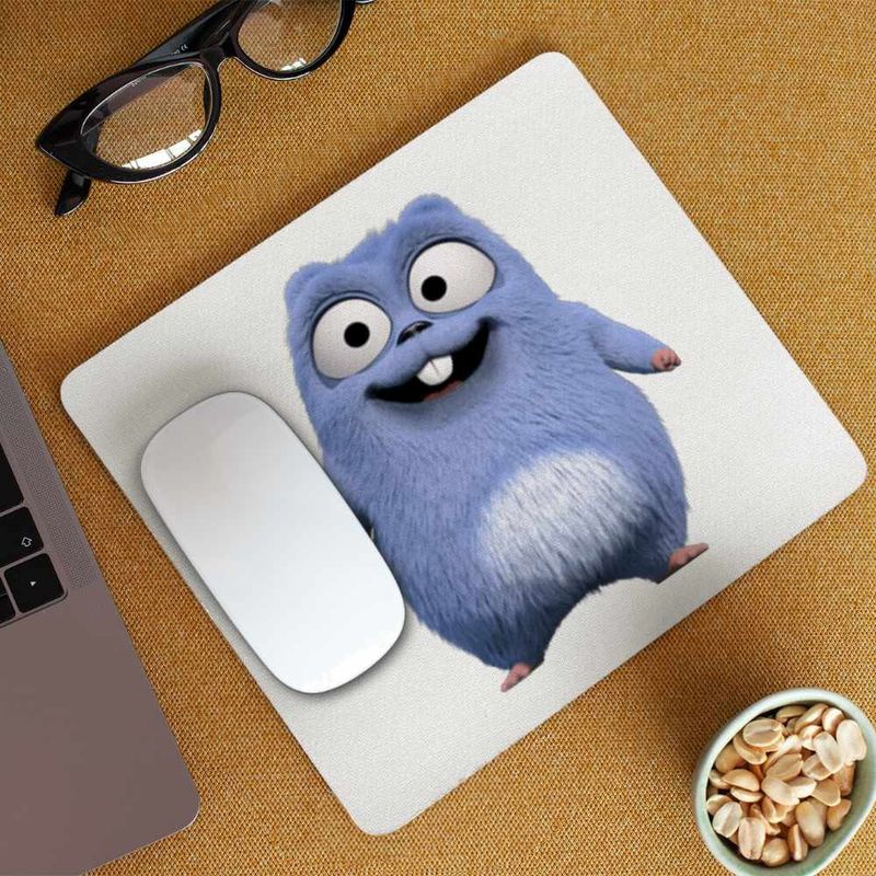 PC, gaming si accesorii - Periferice PC - Mousepad - Mousepad Leming Grizzy Desene Animate CoolTrend, 21x19cm - Infinity.ro
