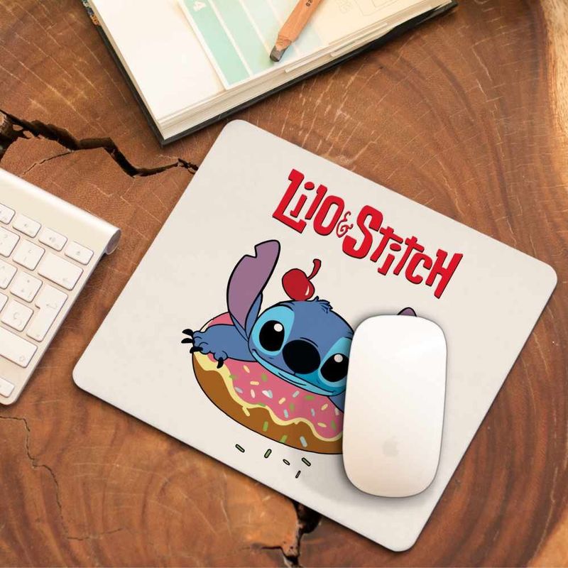 PC, gaming si accesorii - Periferice PC - Mousepad - Mousepad Stitch Donut Gogoasa CoolTrend, 21x19cm - Infinity.ro