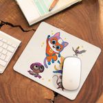 PC, gaming si accesorii - Periferice PC - Mousepad - Mousepad Super Pisicute Ghem Sclipi CoolTrend, 21x19cm - Infinity.ro